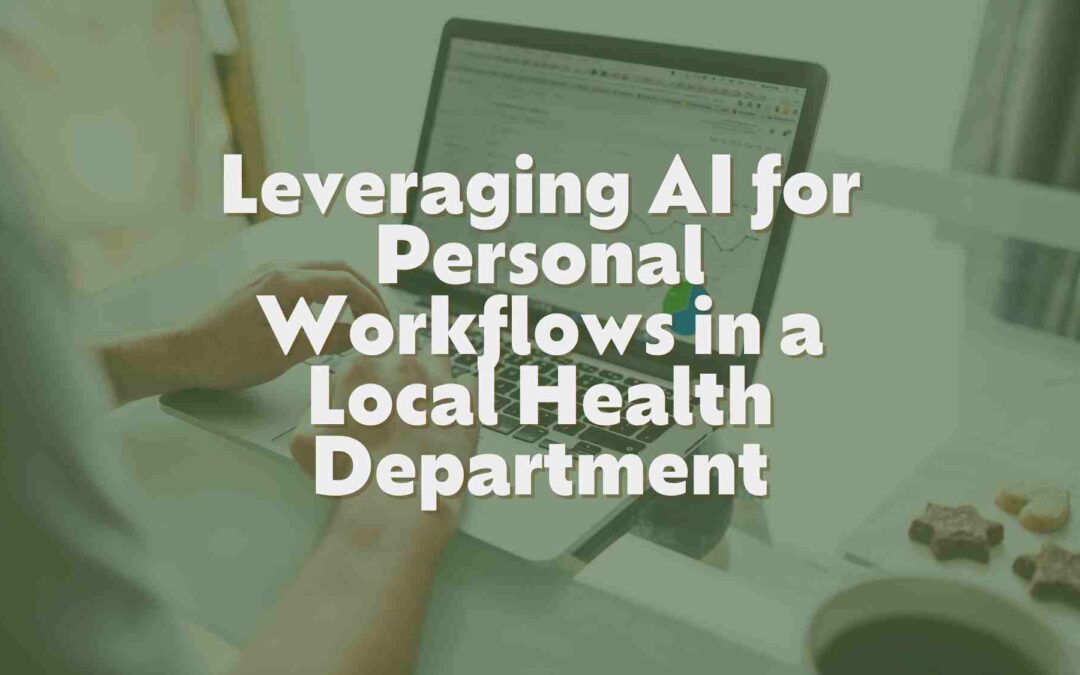 How to leverage AI for Public Health