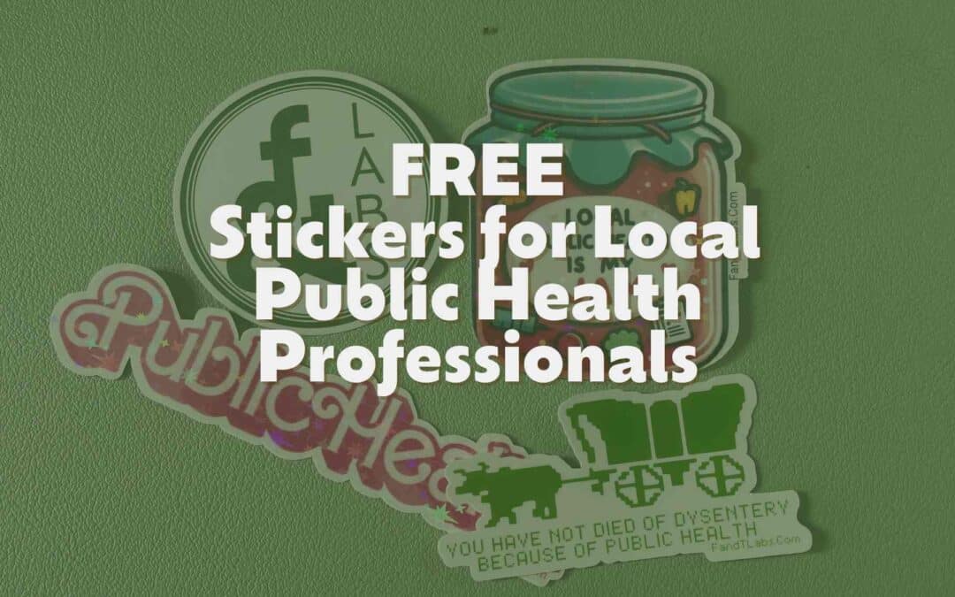 Free Public Health Stickers