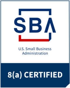 Small Business Administration 8(a) certified